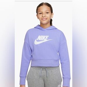 Nike crop hoodie